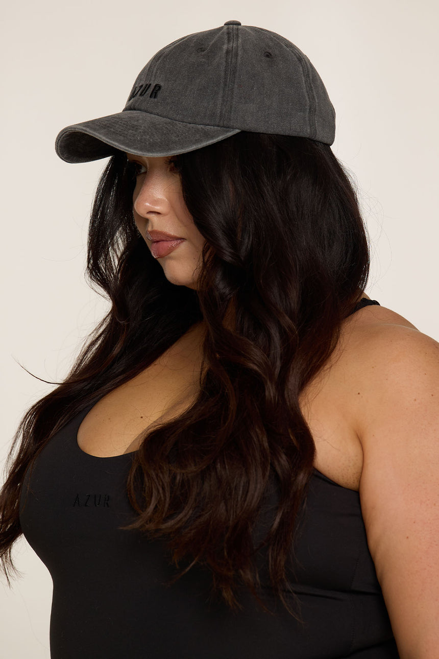 COTTON CAP - VINTAGE ONYX